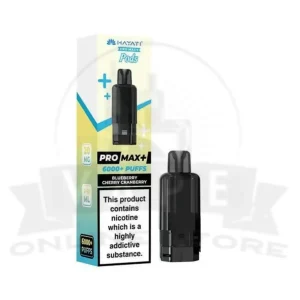 Blueberry Cherry Cranberry Hayati Pro Max Plus 6000 Refill Pods