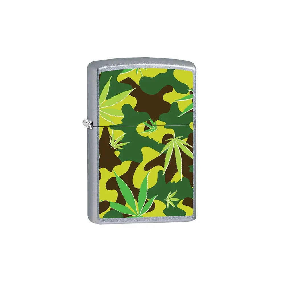 Zippo Lighter - Leaf Green Camo - Image 2