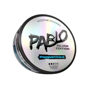 Pablo Peppermint Silver Edition Nicotine Pouches