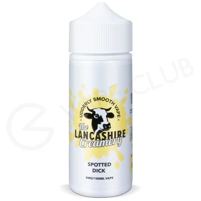 Spotted Dick Shortfill E-Liquid by The Lancashire Creamery 100ml