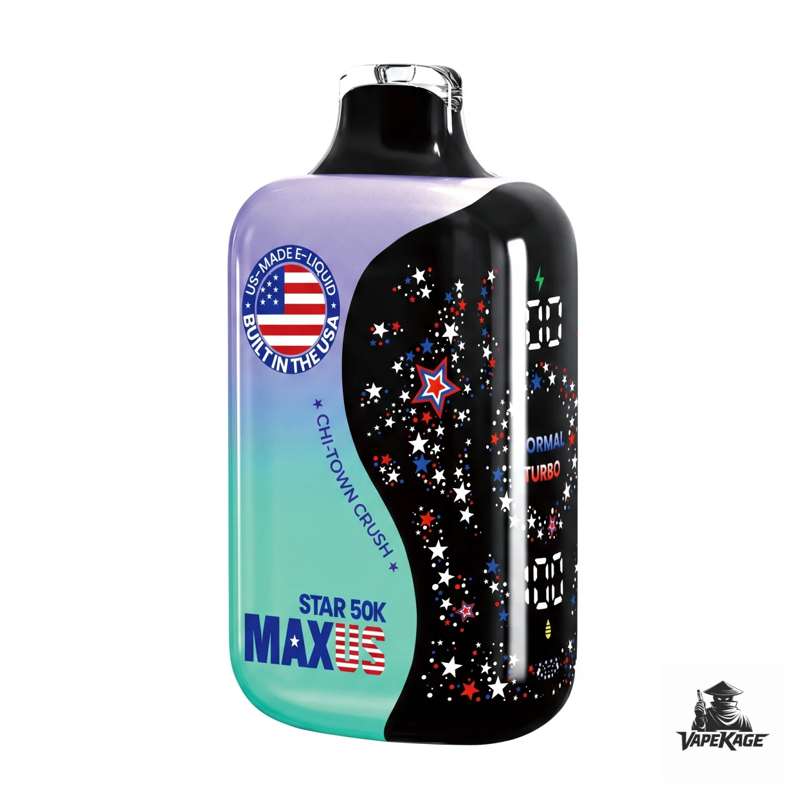 Maxus Star 50K Disposable Vape | 50,000 Puffs Smart Screen - Image 2
