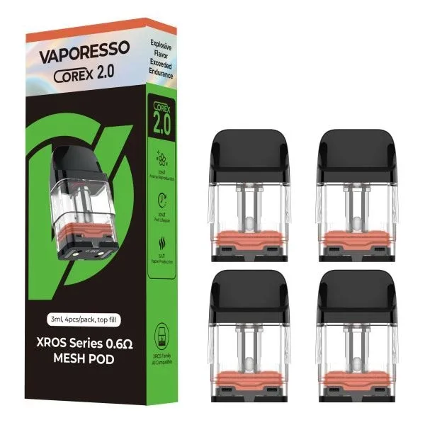 Vaporesso Corex 2.0 XROS 3mL Top Fill Pods - Image 2