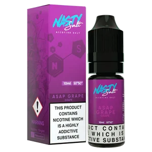ASAP Grape Nic Salt by Nasty Juice 10ml - 20mg