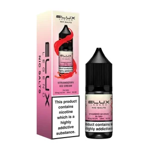Elux - Legend Nic Salts 10ml - Strawberry Ice Cream
