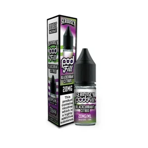 Blackcurrant Citrus Nic Salt E-Liquid by Seriously Pod Fill