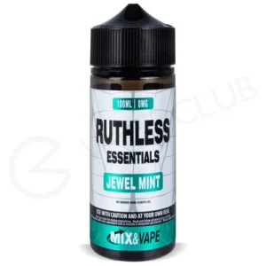 Jewel Mint Shortfill E-Liquid by Ruthless Essentials 100ml