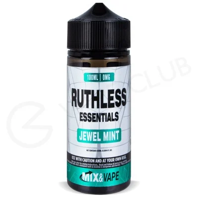 Jewel Mint Shortfill E-Liquid by Ruthless Essentials 100ml