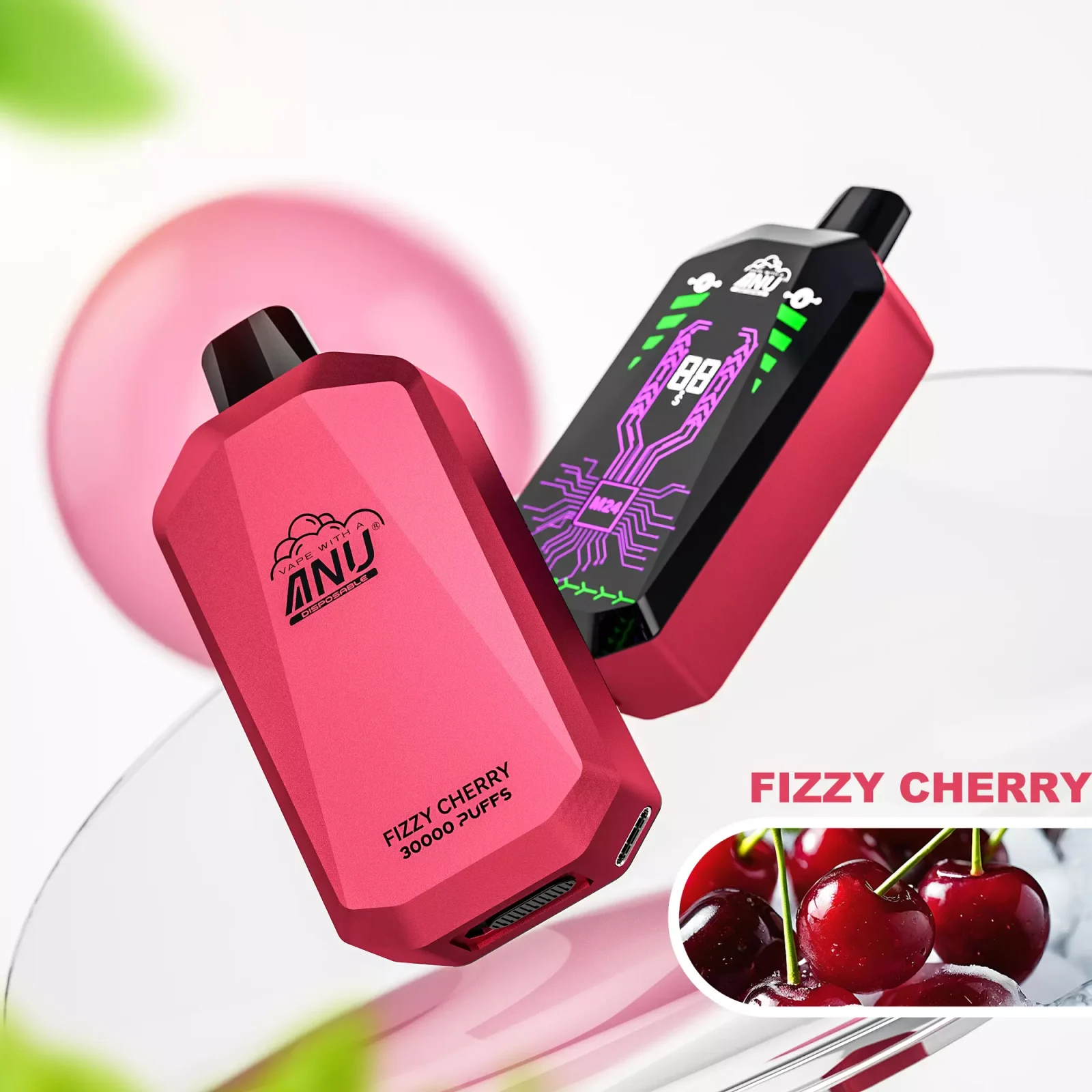 ANU Star 30000 Puffs Digital Screen Bulk Buy Rechargeable Disposable Vapes Wholesale