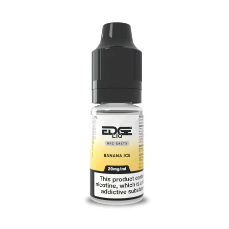 Edge Nic Salt Eliquid 10ml Edge Liq - Banana Ice