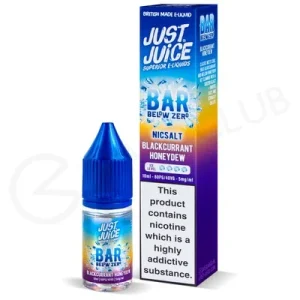 Blackcurrant Honeydew Nic Salt E-Liquid by Just Juice Bar