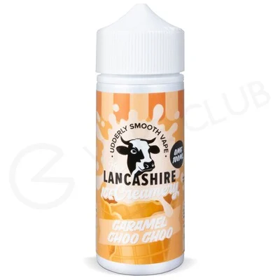 Caramel Choo Choo Shortfil E-Liquid by The Lancashire Creamery 100ml