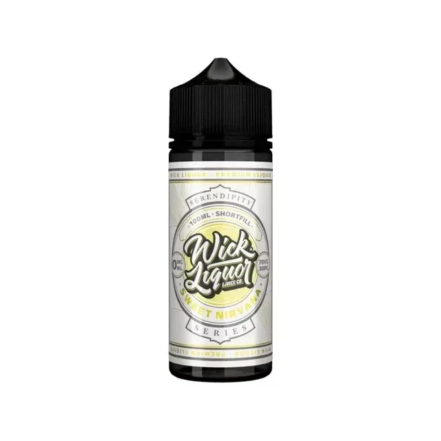 Wick Liquor Serendipity Shortfill 100ml - Sweet Nirvana