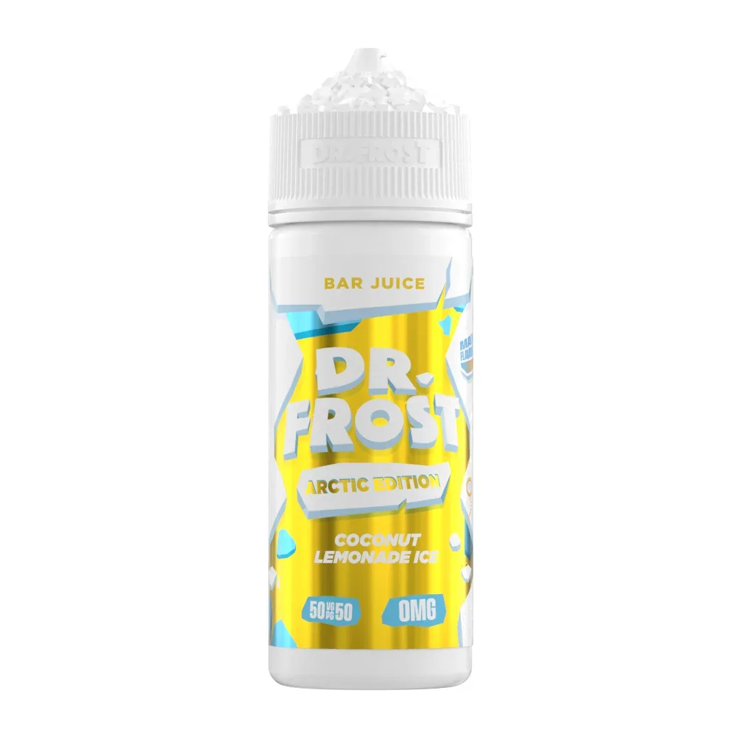 Coconut Lemonade Ice 100ml Shortfill E-Liquid by Dr Frost Arctic Edition