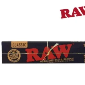 RAW Black King Size Slim Rolling Papers