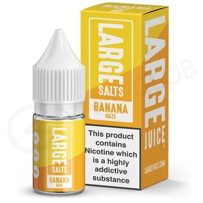 Banana Haze Nic Salt E-Liquid by Large Juice
