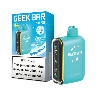 GEEK BAR PULSE 5% NIC 15000 PUFFS VAPE (STONE MINTZ)