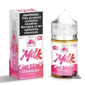 Strawberry Milk — The Milk — Monster Vape Labs 30mL Nic Salt