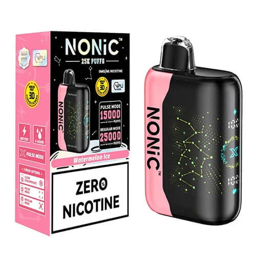 NONIC Watermelon Ice 25K ZERO Nicotine Disposable
