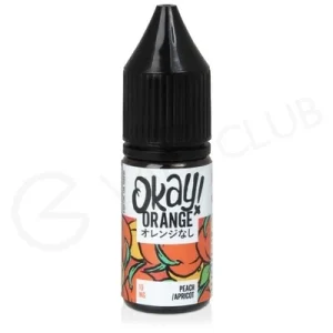 Peach & Apricot Nic Salt E-Liquid by Okay Orange