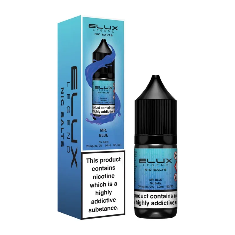 Elux - Legend Nic Salts 10ml - Mr Blue
