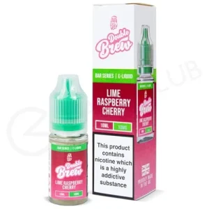 Lime Raspberry Cherry Nic Salt E-Liquid by Double Brew