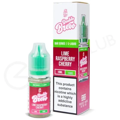 Lime Raspberry Cherry Nic Salt E-Liquid by Double Brew