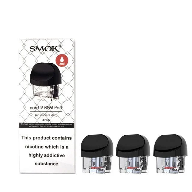 SMOK Nord 2 Replacement Pods (3 Pack) - Image 2