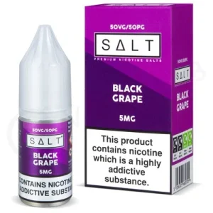 Black Grape Nic Salt E-Liquid by Salt