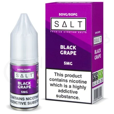 Black Grape Nic Salt E-Liquid by Salt