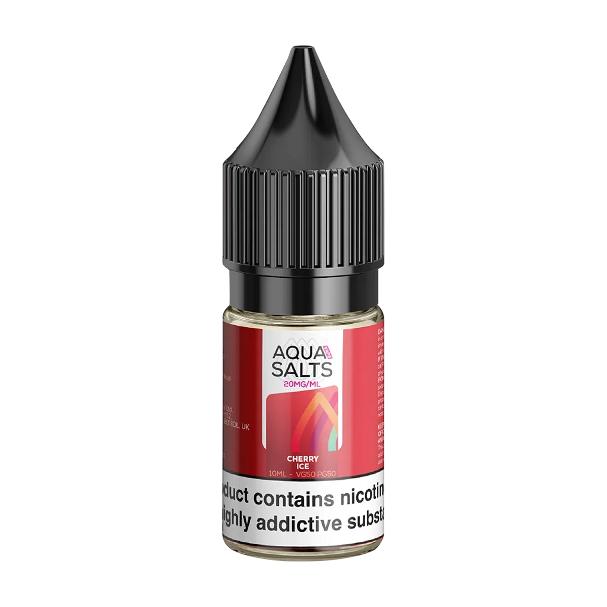 Cherry Ice Nic Salt by Aqua Salts 10ml - Image 2