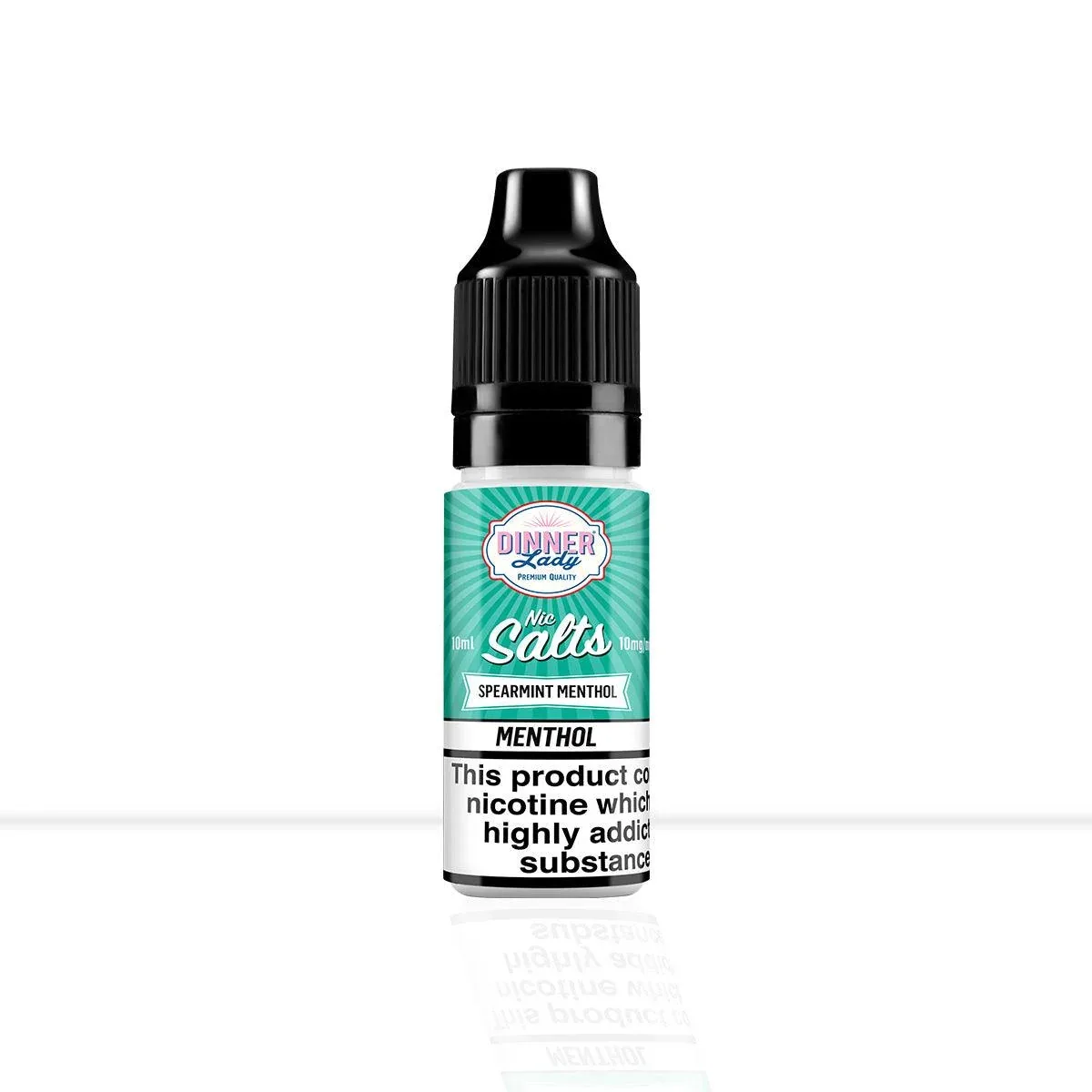 Spearmint Menthol Nic Salt E-Liquid Dinner Lady