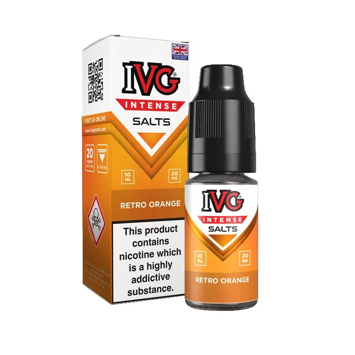 Retro Orange Nicotine Salt by IVG Intense