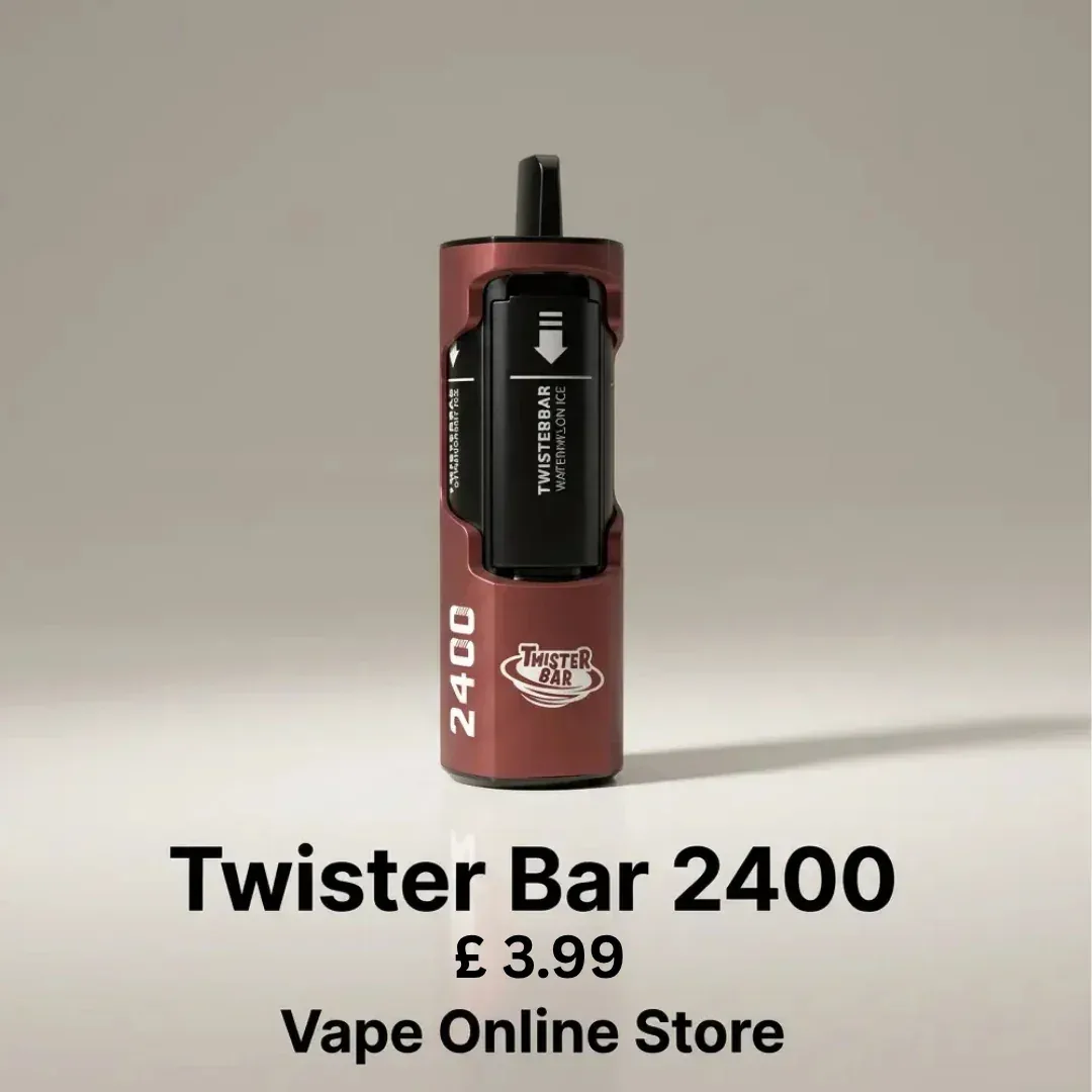Twister Bar 2400 Puffs 4 in 1 Disposable Vape Kit | Must Try - Image 2