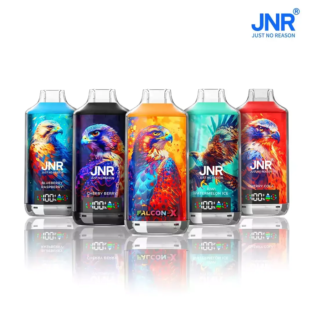 JNR FALCON X 18000 Puffs Dual Mesh LED Display Bulk Buy Rechargeable Disposable Vapes Wholesale