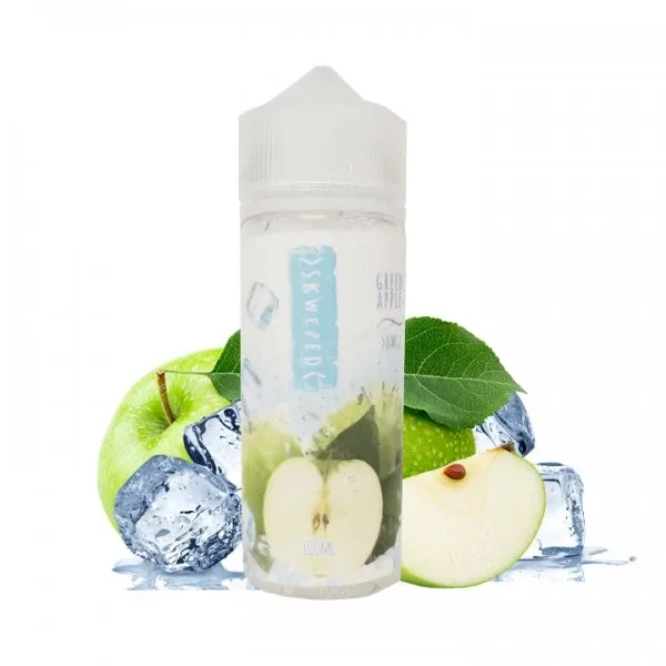 Skwezed Vape Juice Green Apple Ice 100ml - Image 2