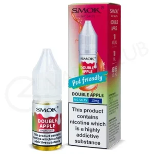 Double Apple Nic Salt E-Liquid by Smok Pod Friendly