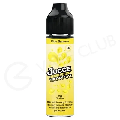 Ripe Banana Shortfill E-Liquid by Jucce Tropical 50ml