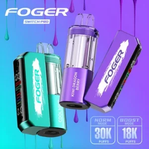 FOGER SWITCH PRO KIT 30,000 PUFFS DISPOSABLE VAPE