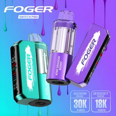 FOGER SWITCH PRO KIT 30,000 PUFFS DISPOSABLE VAPE