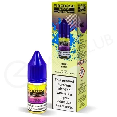 Berry Bang Nic Salt E-Liquid by Elux Firerose
