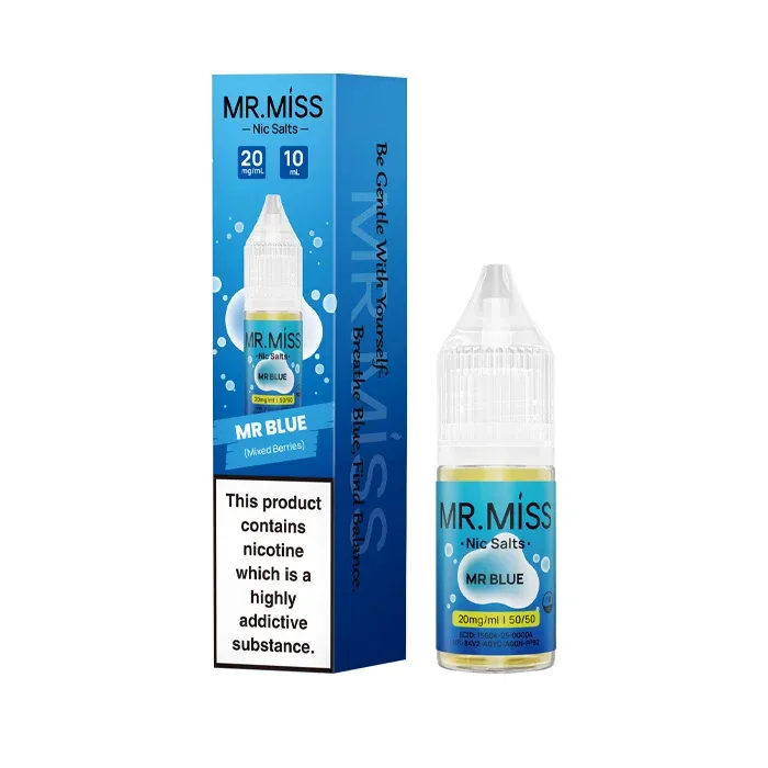 Mr Blue Nic Salt by Mr. Miss