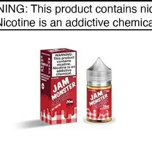 STRAWBERRY BY JAM MONSTER SALT NIC 30ML