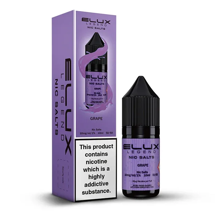 Elux - Legend Nic Salts 10ml - Grape