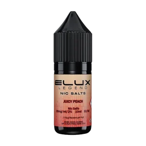 Juicy Peach Nic Salt by Elux 10ml