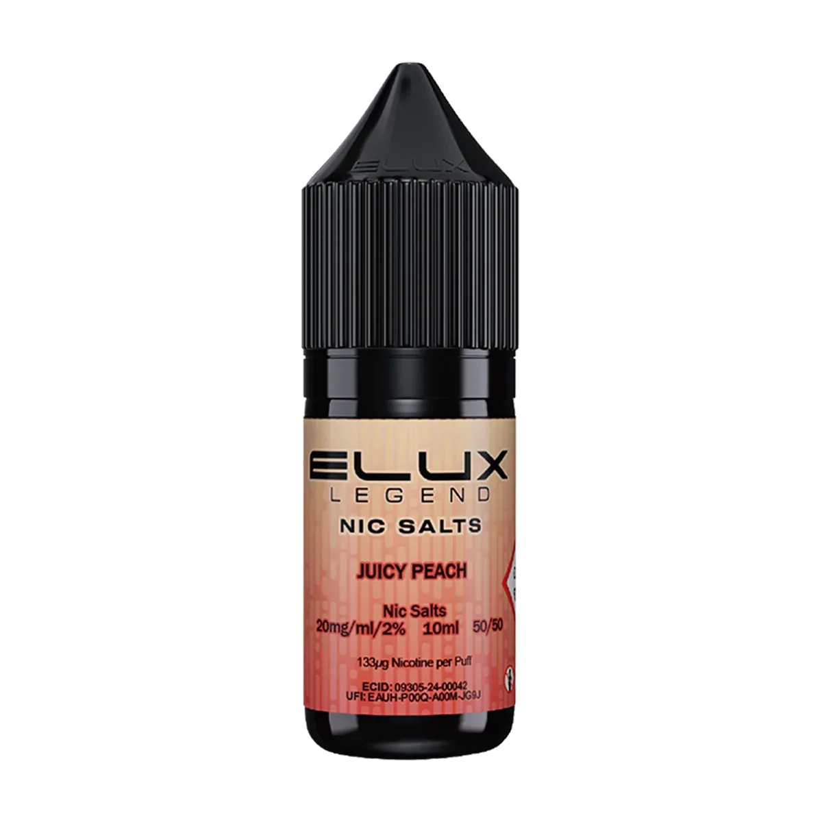Juicy Peach Nic Salt by Elux 10ml