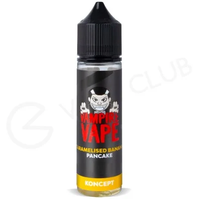 Caramelised Banana Pancake Shortfill E-Liquid by Vampire Vape 50ml