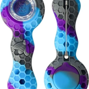 5″ Honeycomb Silicone Pipe