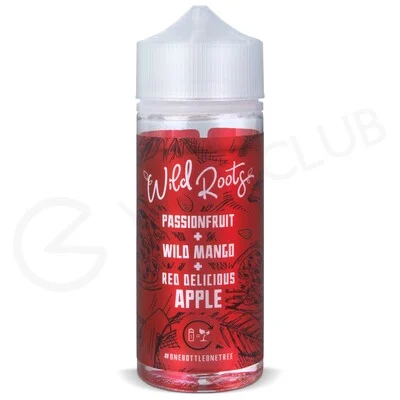 Passionfruit, Wild Mango & Red Delicious Apple Shortfill E-Liquid by Wild Roots 100ml