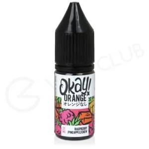 Raspberry Pineapple Chew Nic Salt E-Liquid by Okay Orange