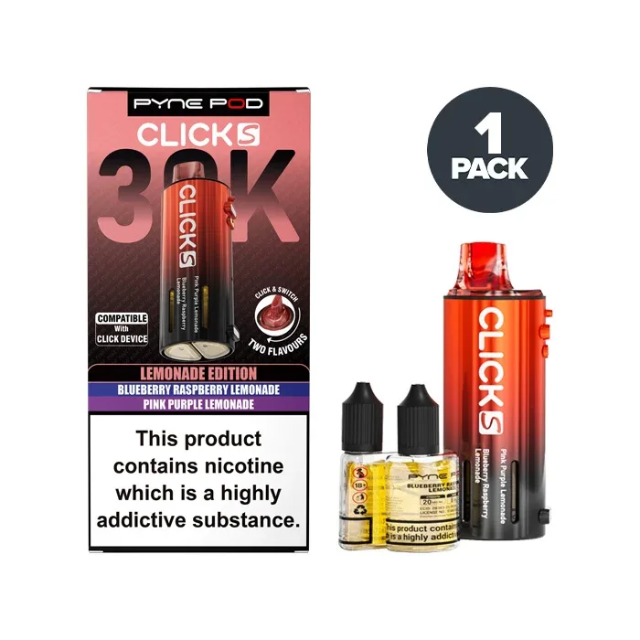 Lemonade Edition Pyne Pod Click S 30K Refill Pack